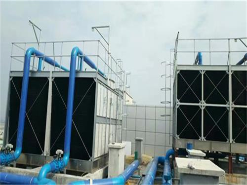 中央空調冷卻塔噪聲來源及降噪治理方法,中央空調冷卻塔圖片