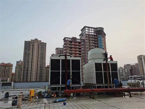 閉式冷卻塔噪音如何治理更好呢？,閉式冷卻塔內部結構